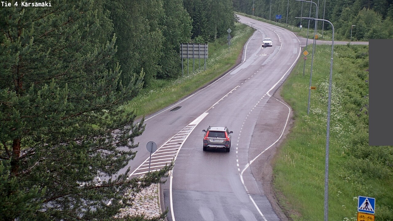 Weather Camera Image Väg 4 Kärsämäki, Kärsämäki, Pohjois-Pohjanmaa