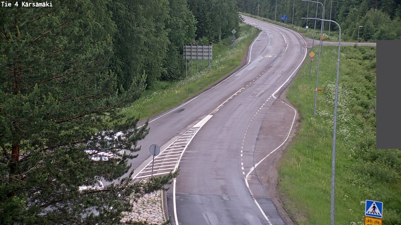 Weather Camera Image Väg 4 Kärsämäki, Kärsämäki, Pohjois-Pohjanmaa