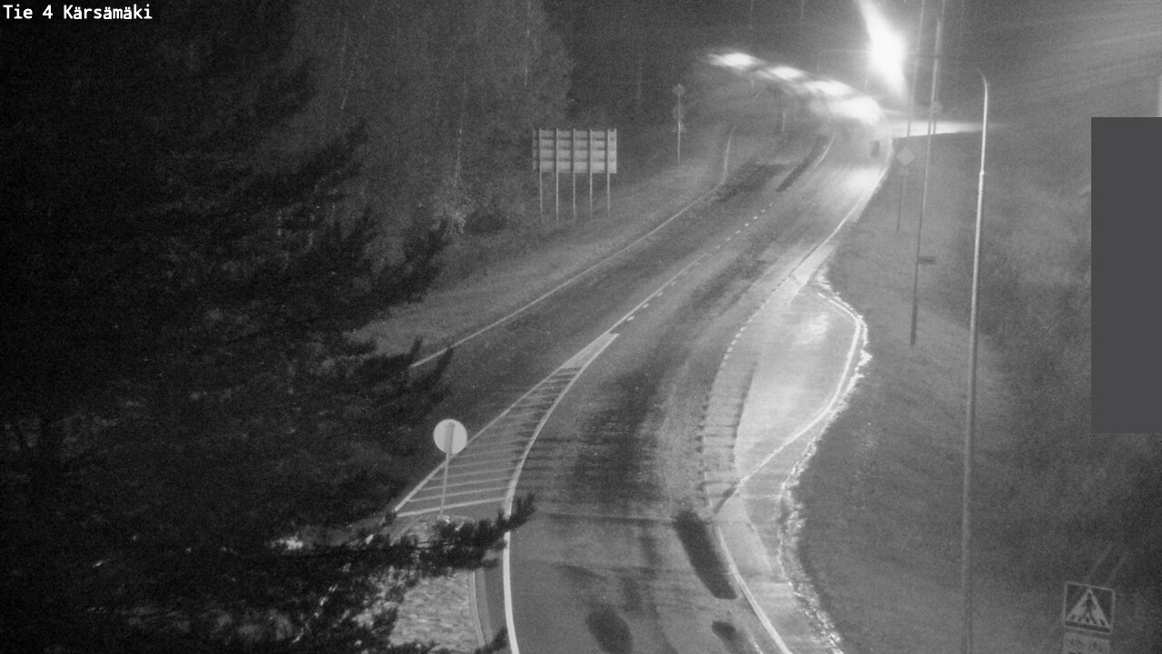 Weather Camera Image Väg 4 Kärsämäki, Kärsämäki, Pohjois-Pohjanmaa