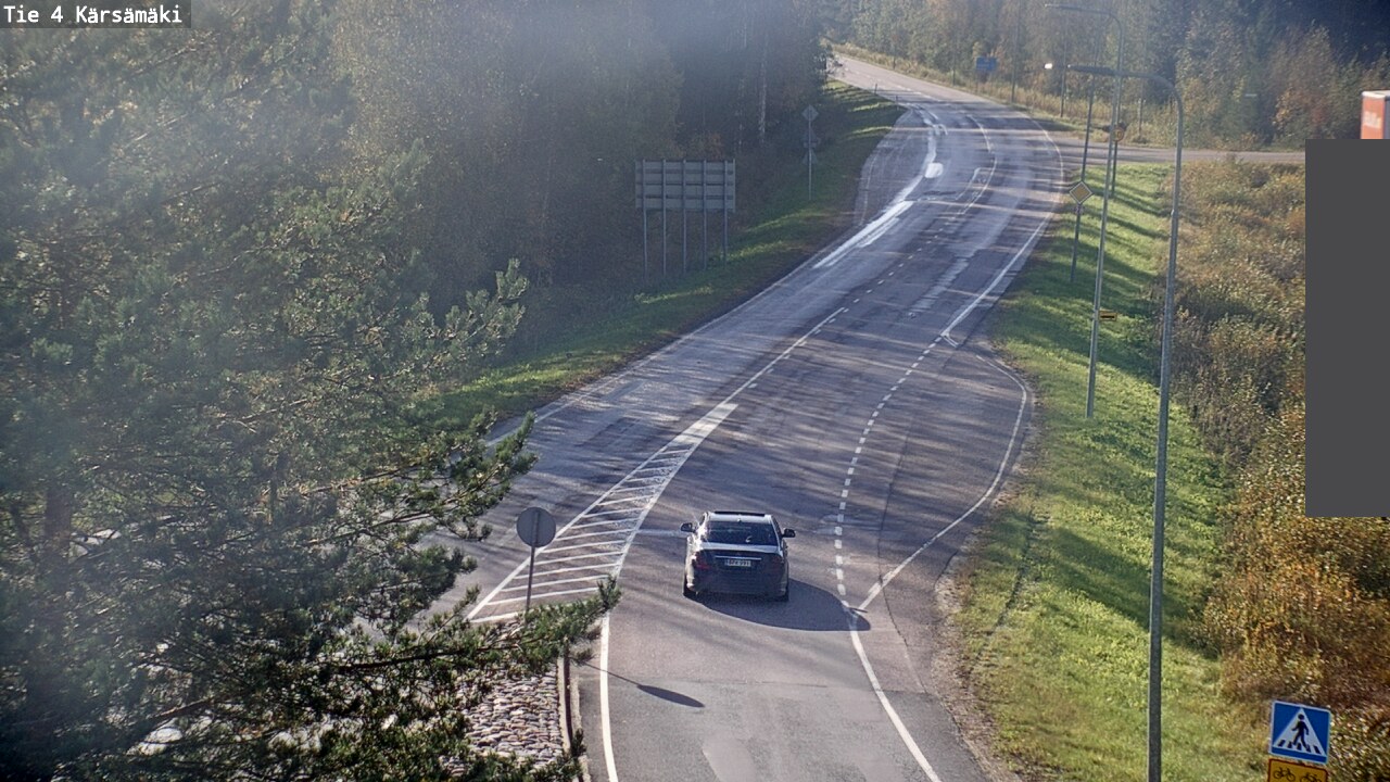 Weather Camera Image Road 4 Kärsämäki, Kärsämäki, Pohjois-Pohjanmaa