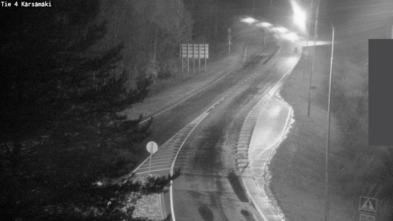 Weather Camera Image Väg 4 Kärsämäki, Kärsämäki, Pohjois-Pohjanmaa