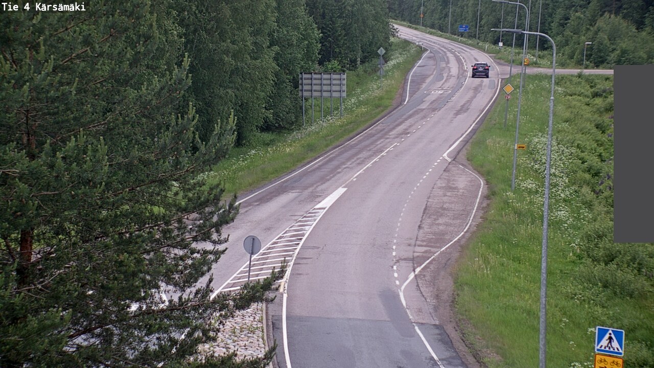 Weather Camera Image Väg 4 Kärsämäki, Kärsämäki, Pohjois-Pohjanmaa