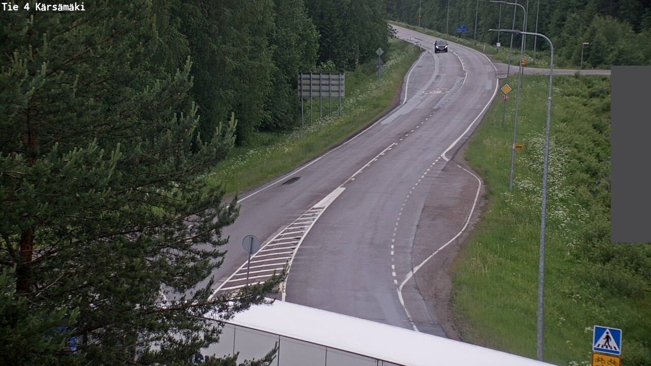 Weather Camera Image Väg 4 Kärsämäki, Kärsämäki, Pohjois-Pohjanmaa