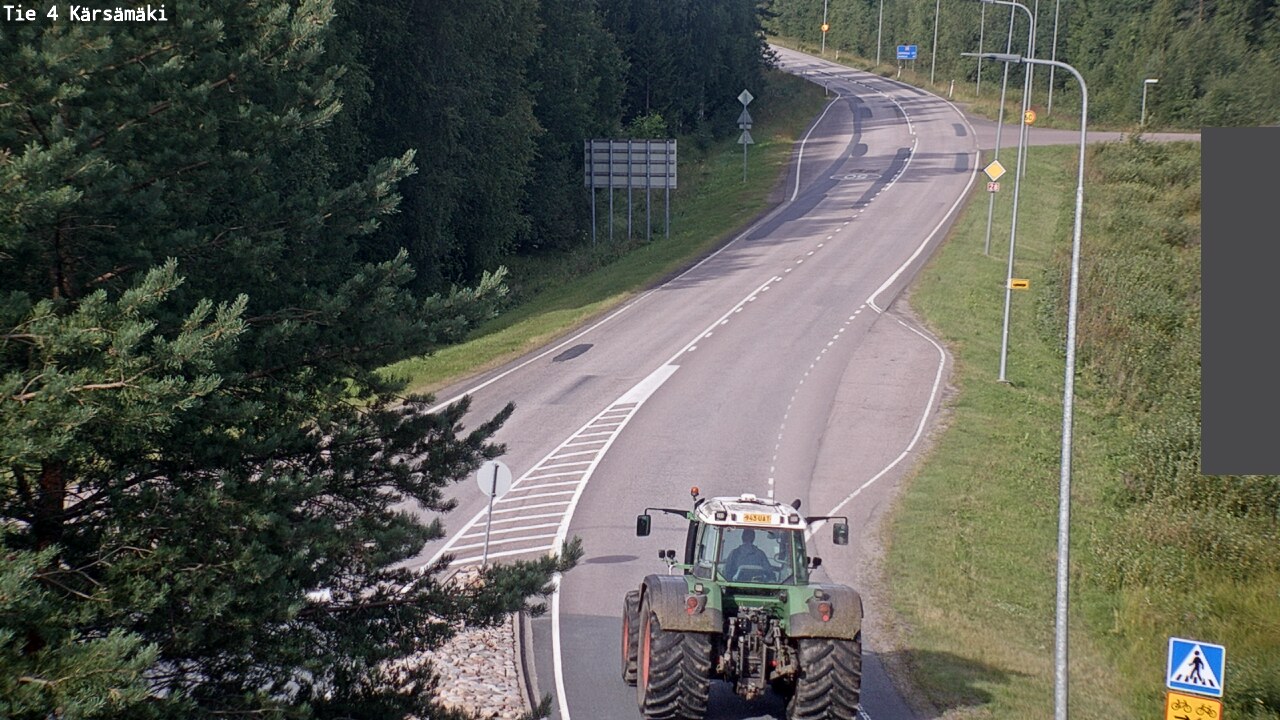Weather Camera Image Road 4 Kärsämäki, Kärsämäki, Pohjois-Pohjanmaa
