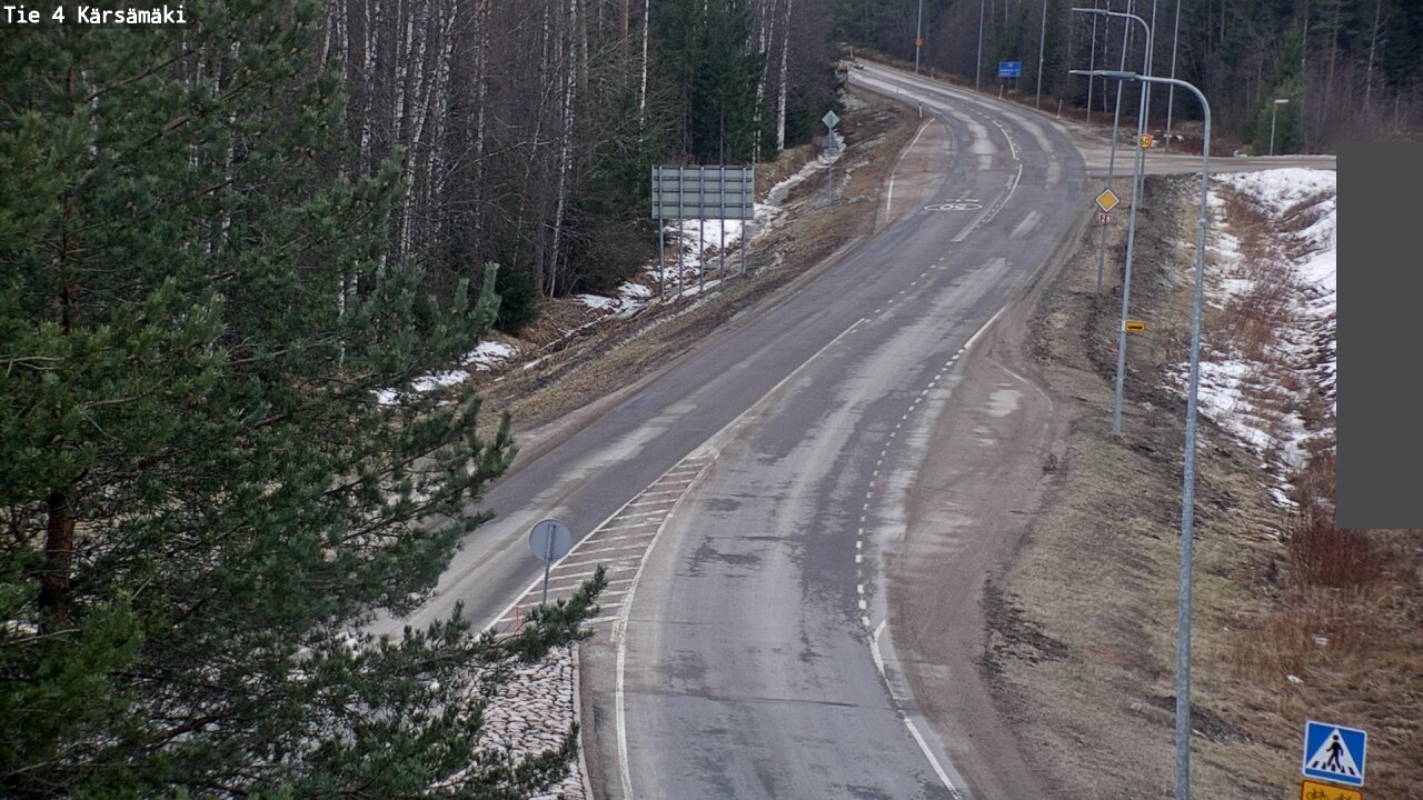 Weather Camera Image Väg 4 Kärsämäki, Kärsämäki, Pohjois-Pohjanmaa
