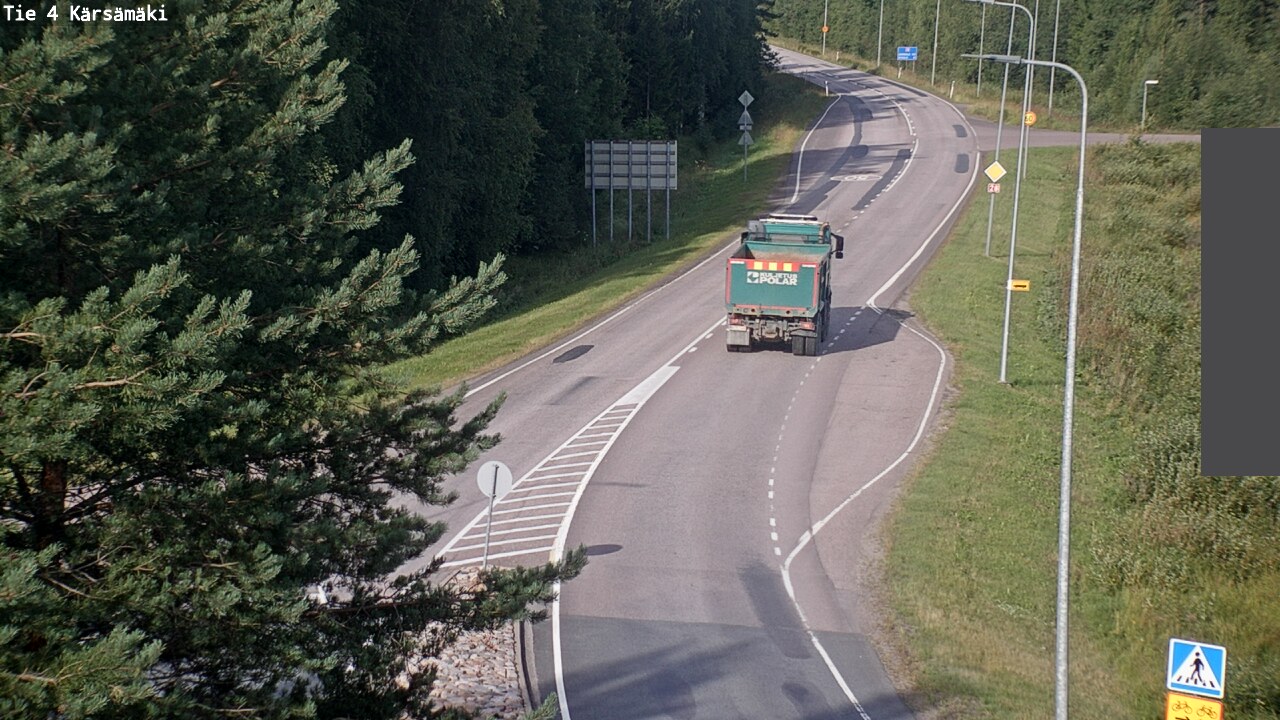 Weather Camera Image Road 4 Kärsämäki, Kärsämäki, Pohjois-Pohjanmaa
