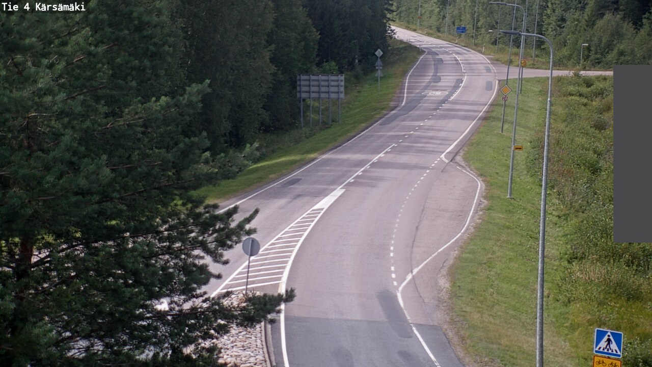 Weather Camera Image Väg 4 Kärsämäki, Kärsämäki, Pohjois-Pohjanmaa