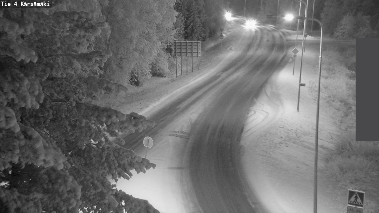 Weather Camera Image Road 4 Kärsämäki, Kärsämäki, Pohjois-Pohjanmaa