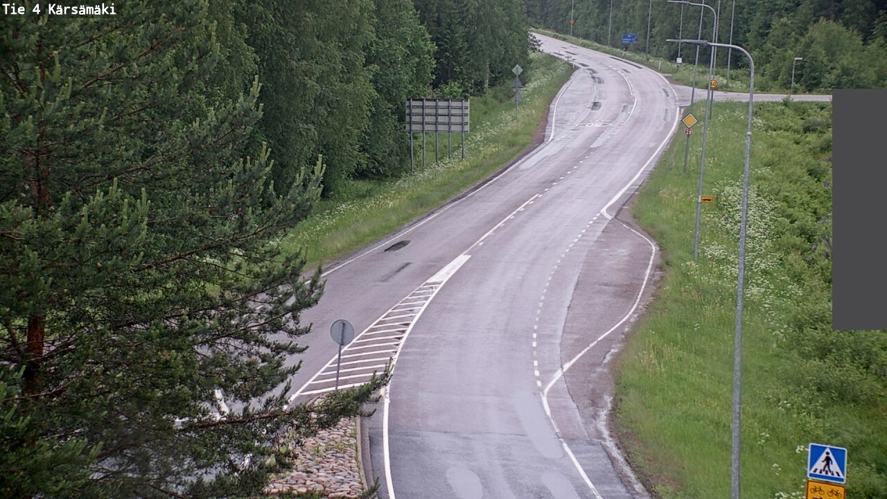 Weather Camera Image Väg 4 Kärsämäki, Kärsämäki, Pohjois-Pohjanmaa