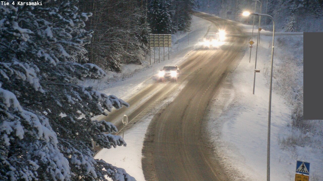 Weather Camera Image Road 4 Kärsämäki, Kärsämäki, Pohjois-Pohjanmaa