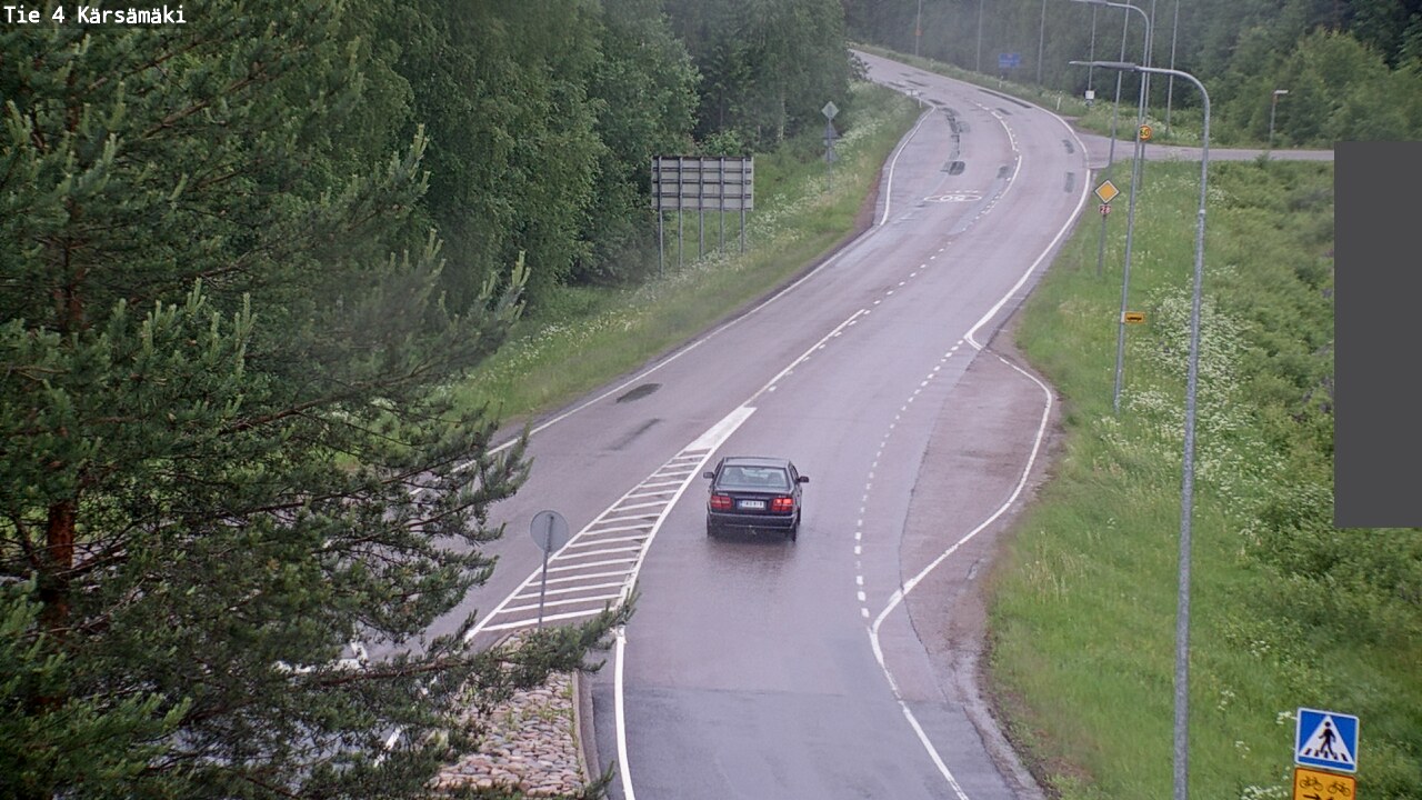 Weather Camera Image Väg 4 Kärsämäki, Kärsämäki, Pohjois-Pohjanmaa