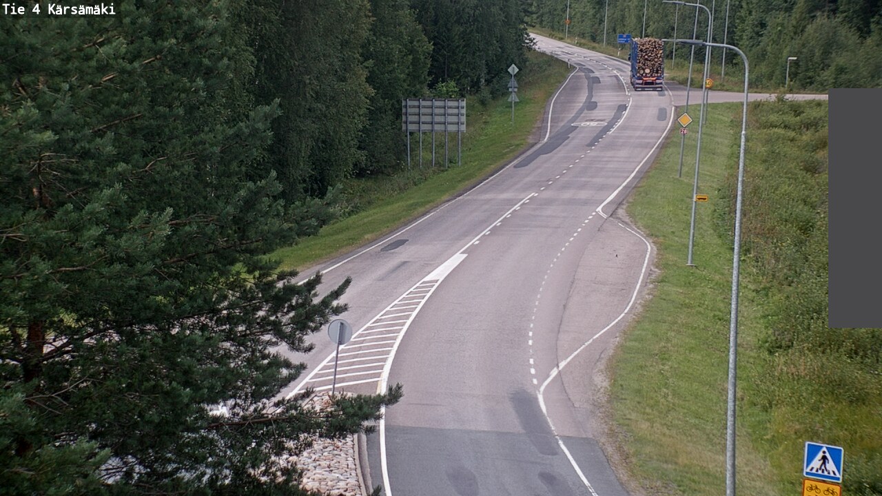 Weather Camera Image Road 4 Kärsämäki, Kärsämäki, Pohjois-Pohjanmaa