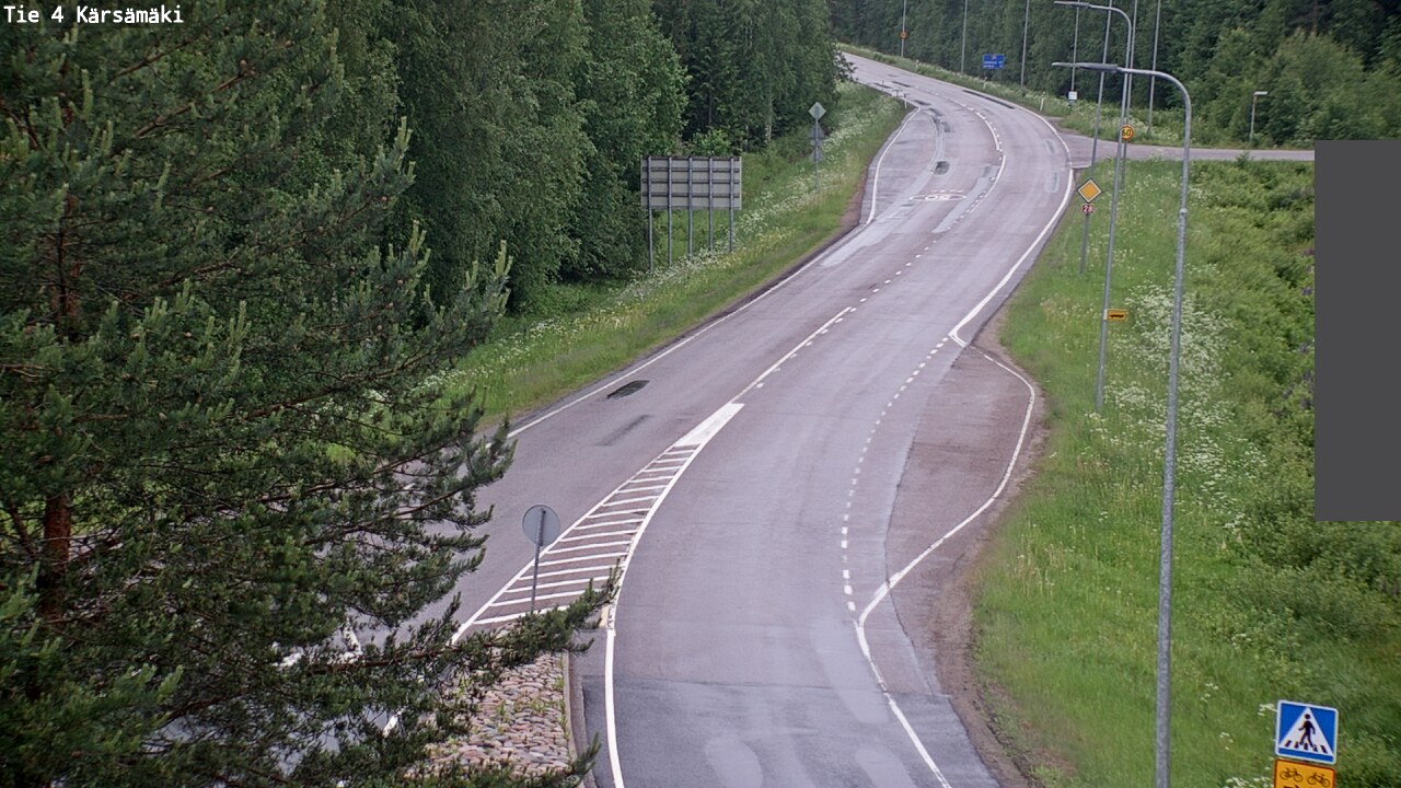 Weather Camera Image Väg 4 Kärsämäki, Kärsämäki, Pohjois-Pohjanmaa