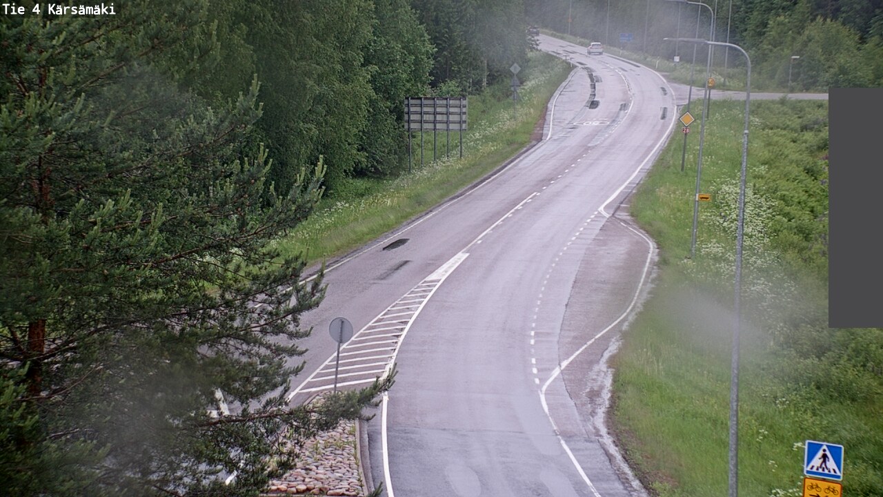 Weather Camera Image Väg 4 Kärsämäki, Kärsämäki, Pohjois-Pohjanmaa