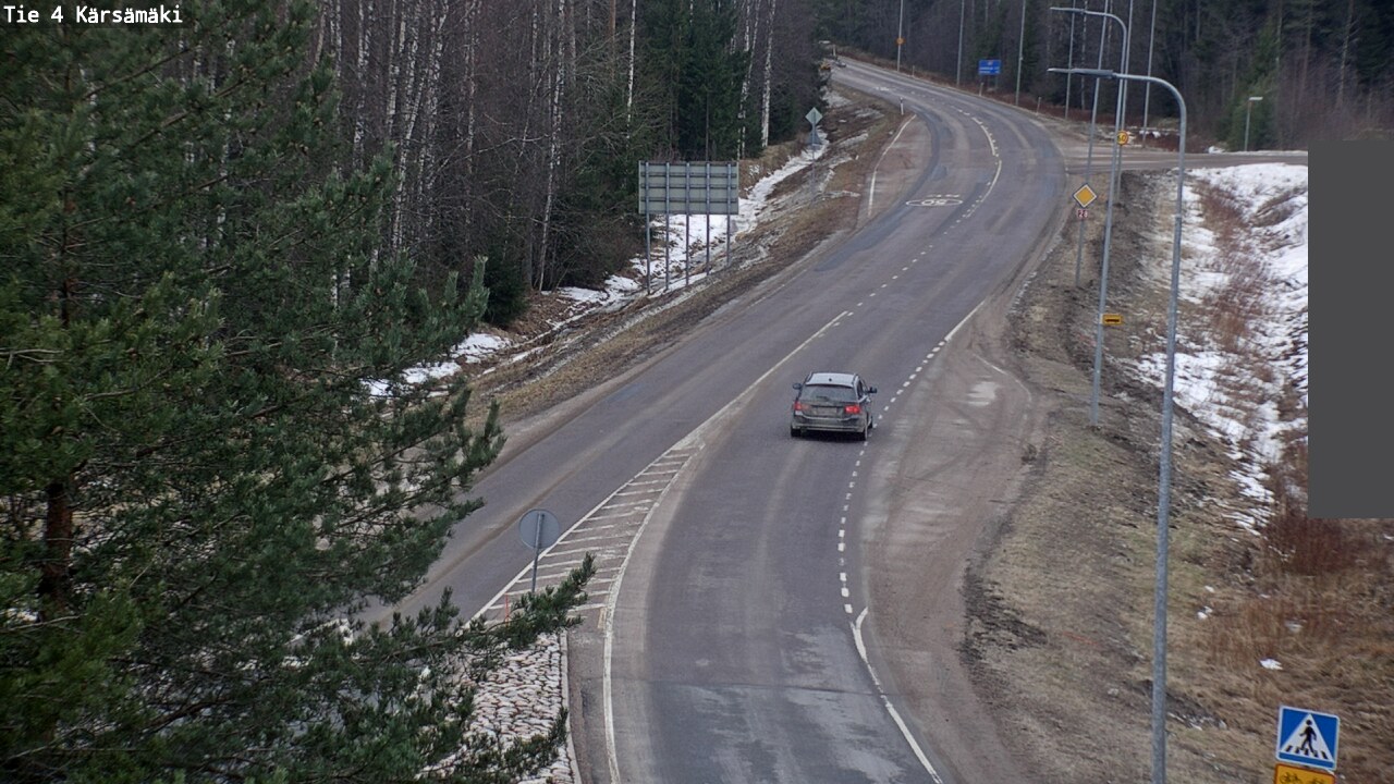Weather Camera Image Road 4 Kärsämäki, Kärsämäki, Pohjois-Pohjanmaa