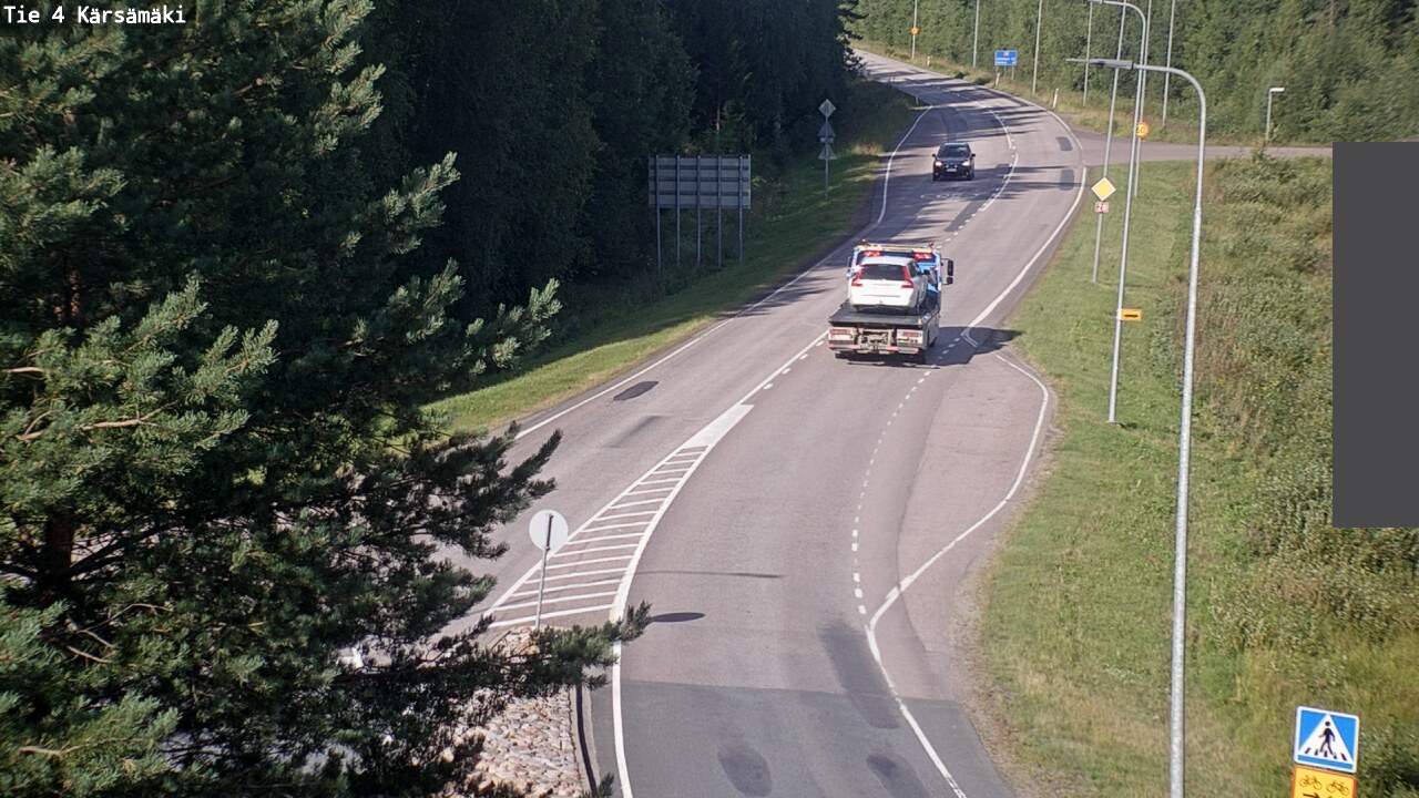 Weather Camera Image Road 4 Kärsämäki, Kärsämäki, Pohjois-Pohjanmaa