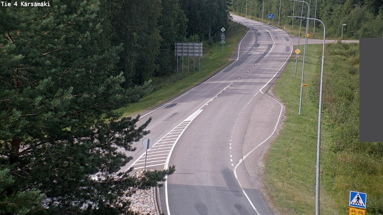 Weather Camera Image Road 4 Kärsämäki, Kärsämäki, Pohjois-Pohjanmaa