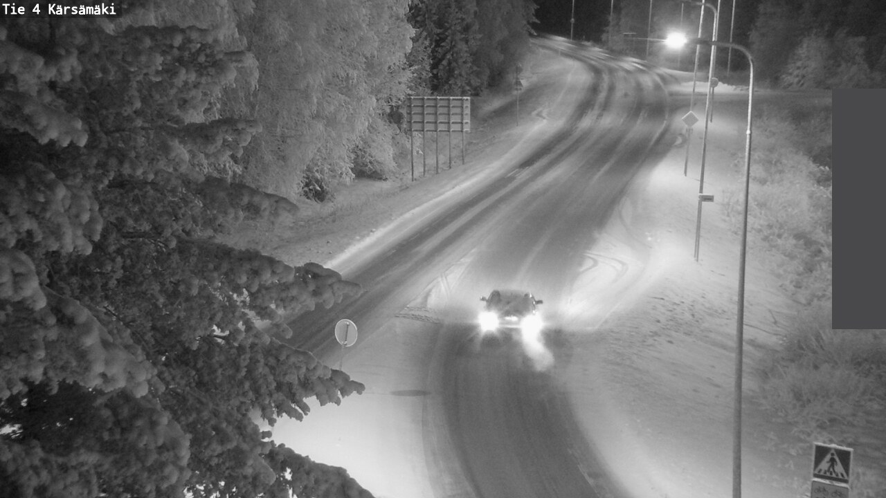 Weather Camera Image Road 4 Kärsämäki, Kärsämäki, Pohjois-Pohjanmaa