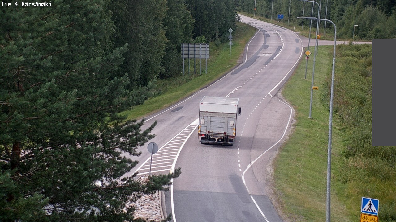 Weather Camera Image Väg 4 Kärsämäki, Kärsämäki, Pohjois-Pohjanmaa