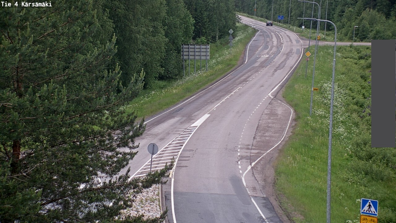 Weather Camera Image Väg 4 Kärsämäki, Kärsämäki, Pohjois-Pohjanmaa