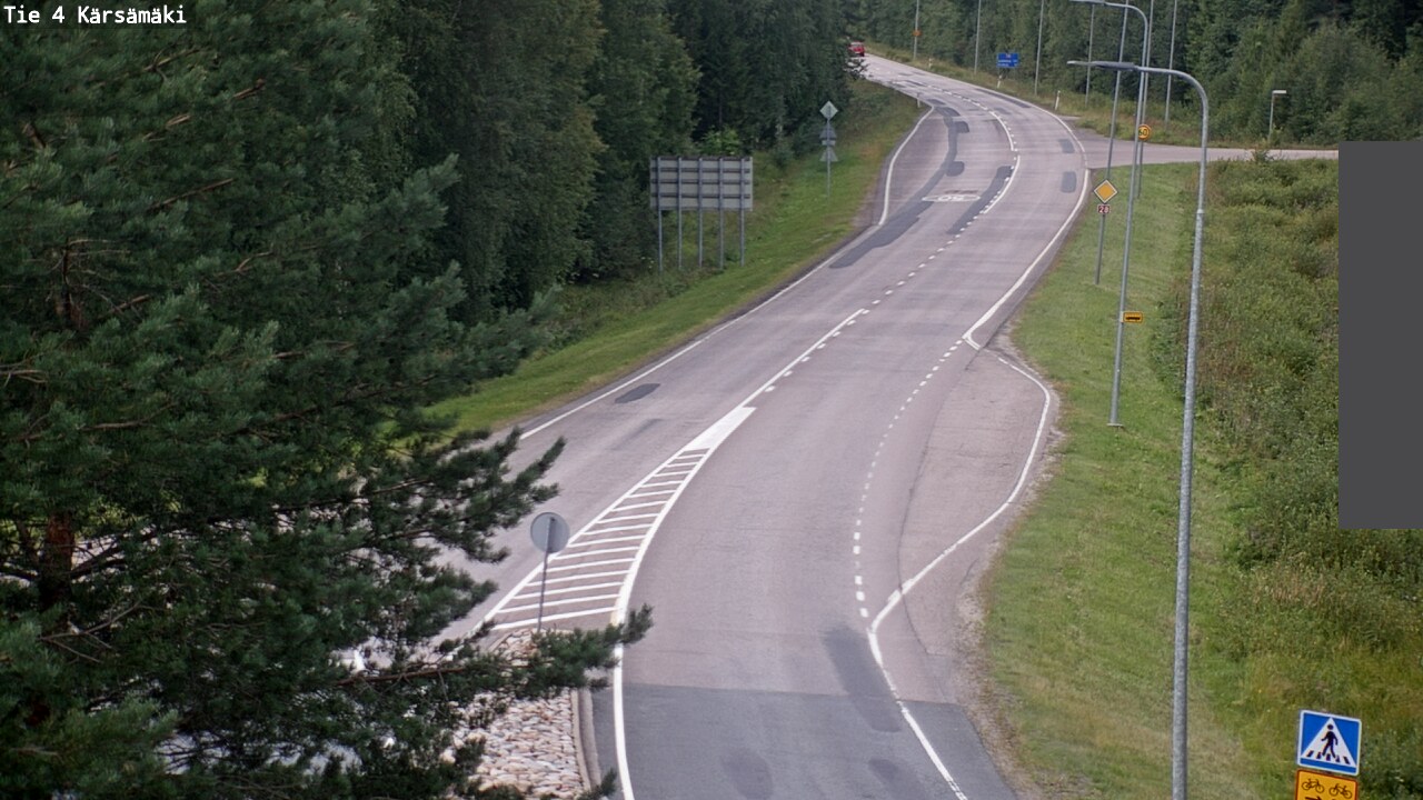 Weather Camera Image Road 4 Kärsämäki, Kärsämäki, Pohjois-Pohjanmaa