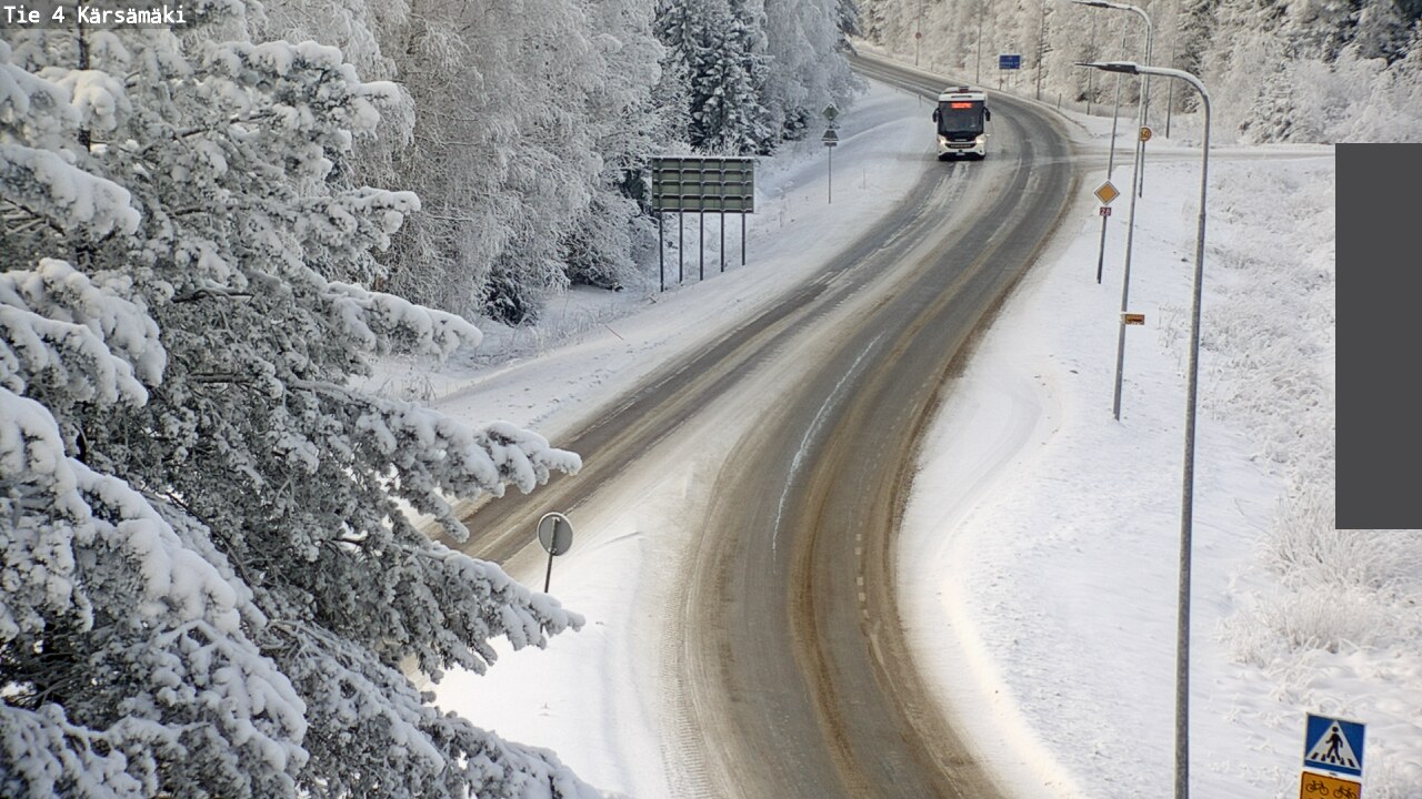 Weather Camera Image Road 4 Kärsämäki, Kärsämäki, Pohjois-Pohjanmaa