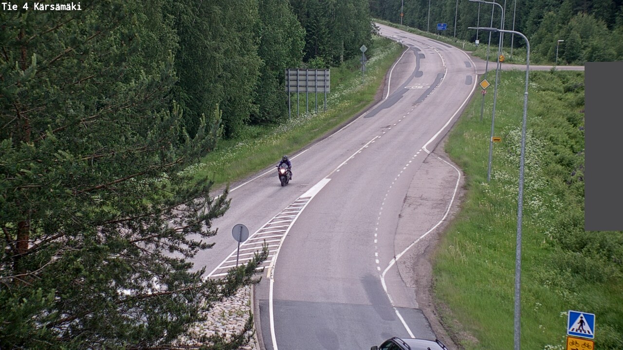 Weather Camera Image Road 4 Kärsämäki, Kärsämäki, Pohjois-Pohjanmaa