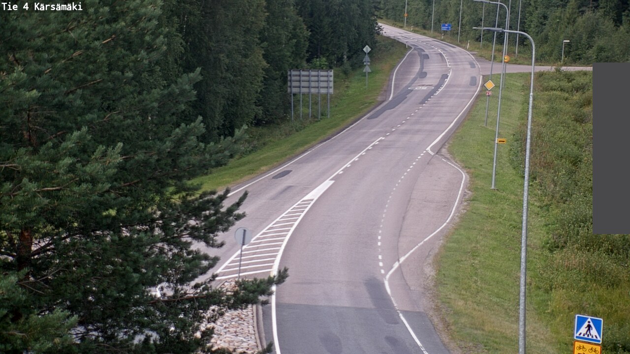 Weather Camera Image Road 4 Kärsämäki, Kärsämäki, Pohjois-Pohjanmaa