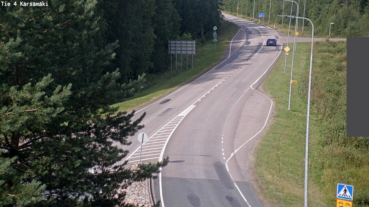 Weather Camera Image Road 4 Kärsämäki, Kärsämäki, Pohjois-Pohjanmaa