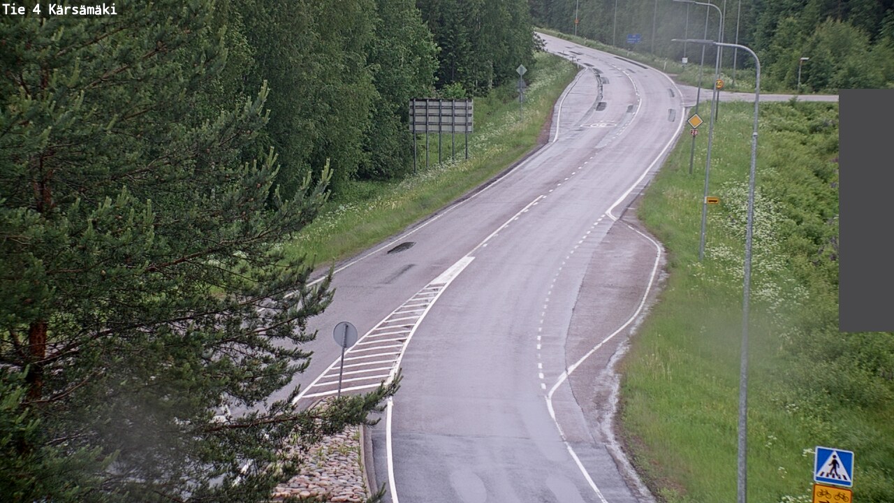 Weather Camera Image Väg 4 Kärsämäki, Kärsämäki, Pohjois-Pohjanmaa