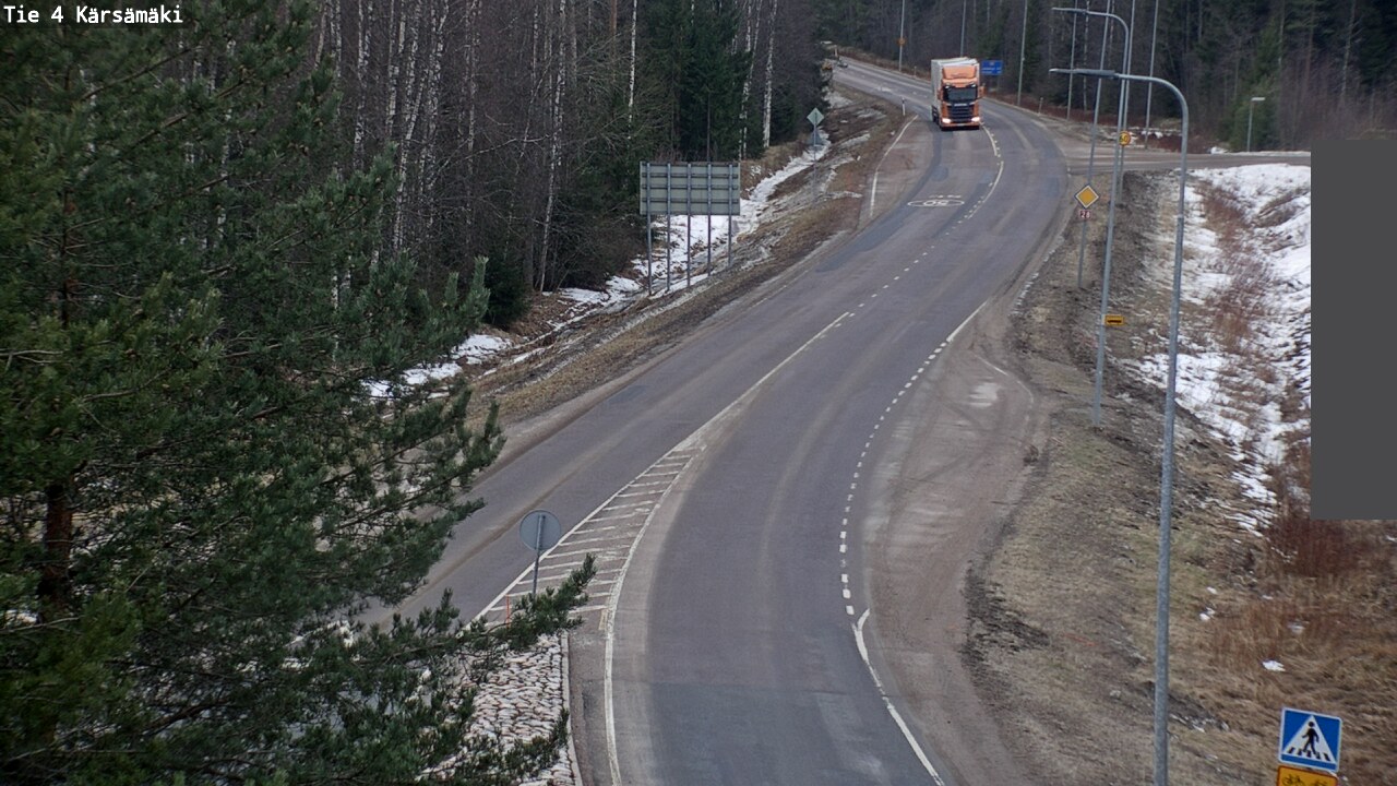 Weather Camera Image Road 4 Kärsämäki, Kärsämäki, Pohjois-Pohjanmaa