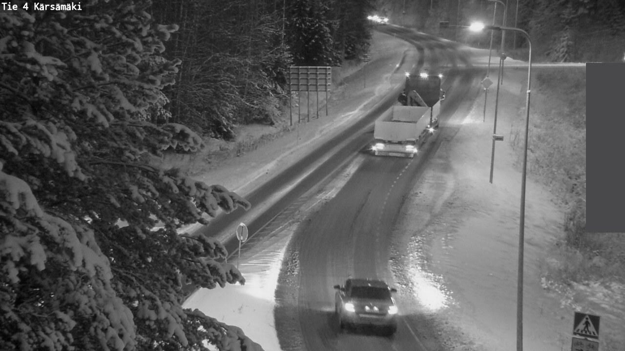 Weather Camera Image Road 4 Kärsämäki, Kärsämäki, Pohjois-Pohjanmaa