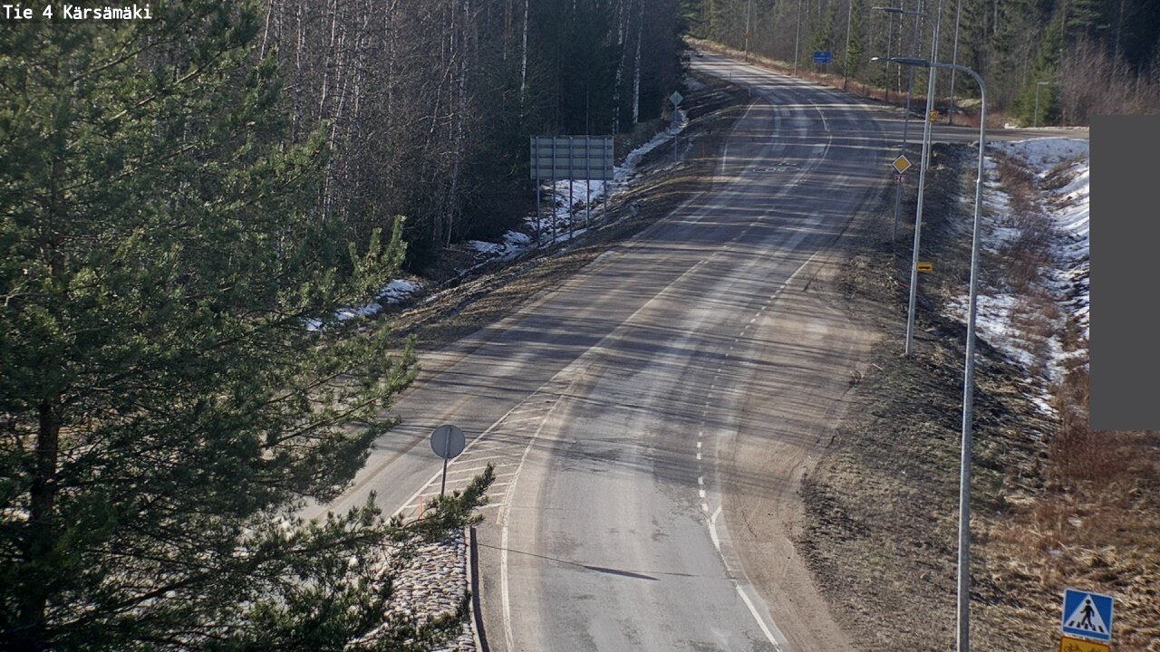 Weather Camera Image Road 4 Kärsämäki, Kärsämäki, Pohjois-Pohjanmaa