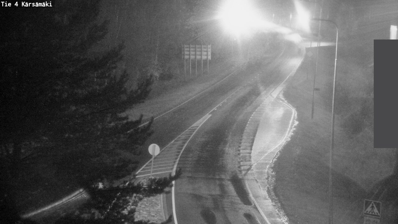 Weather Camera Image Väg 4 Kärsämäki, Kärsämäki, Pohjois-Pohjanmaa