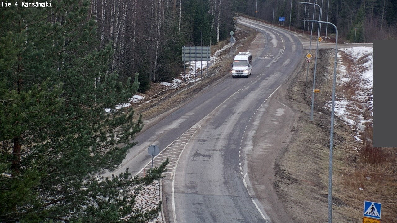 Weather Camera Image Väg 4 Kärsämäki, Kärsämäki, Pohjois-Pohjanmaa