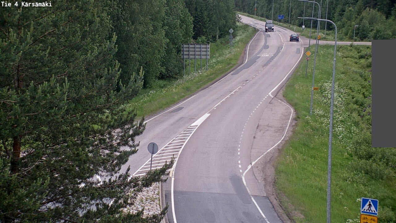 Weather Camera Image Road 4 Kärsämäki, Kärsämäki, Pohjois-Pohjanmaa