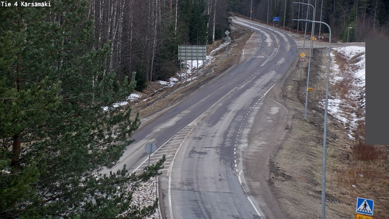 Weather Camera Image Väg 4 Kärsämäki, Kärsämäki, Pohjois-Pohjanmaa
