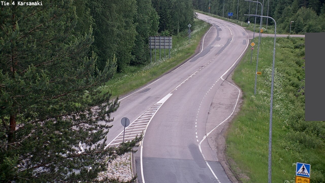 Weather Camera Image Road 4 Kärsämäki, Kärsämäki, Pohjois-Pohjanmaa