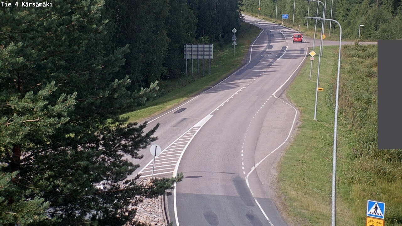 Weather Camera Image Road 4 Kärsämäki, Kärsämäki, Pohjois-Pohjanmaa