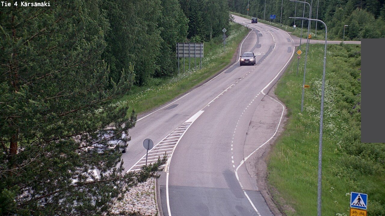 Weather Camera Image Road 4 Kärsämäki, Kärsämäki, Pohjois-Pohjanmaa