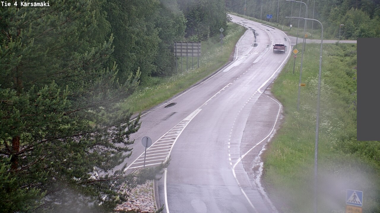 Weather Camera Image Väg 4 Kärsämäki, Kärsämäki, Pohjois-Pohjanmaa