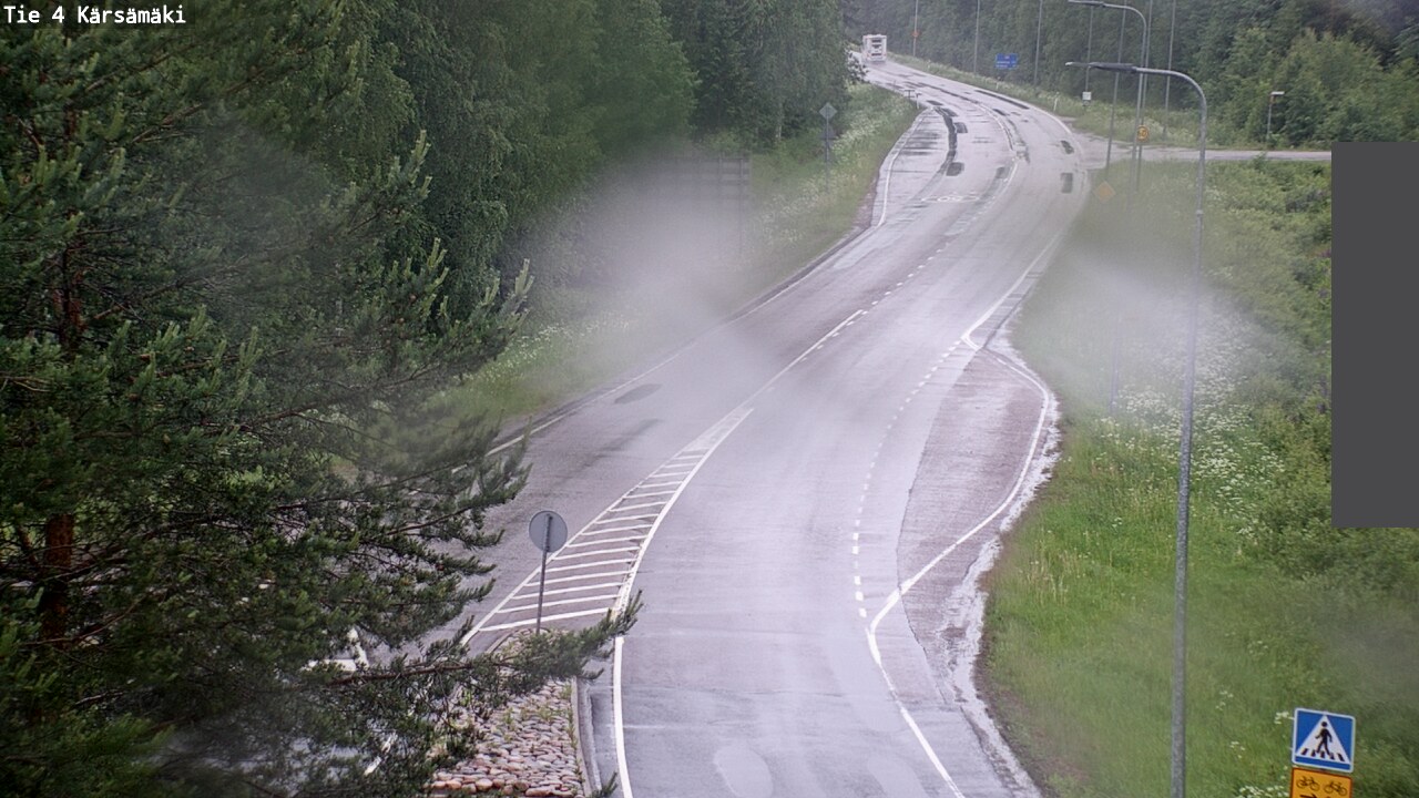 Weather Camera Image Väg 4 Kärsämäki, Kärsämäki, Pohjois-Pohjanmaa