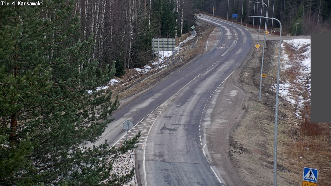 Weather Camera Image Väg 4 Kärsämäki, Kärsämäki, Pohjois-Pohjanmaa