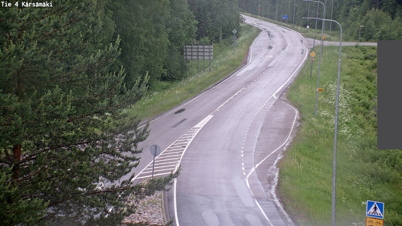 Weather Camera Image Väg 4 Kärsämäki, Kärsämäki, Pohjois-Pohjanmaa