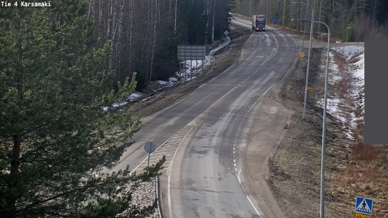 Weather Camera Image Road 4 Kärsämäki, Kärsämäki, Pohjois-Pohjanmaa
