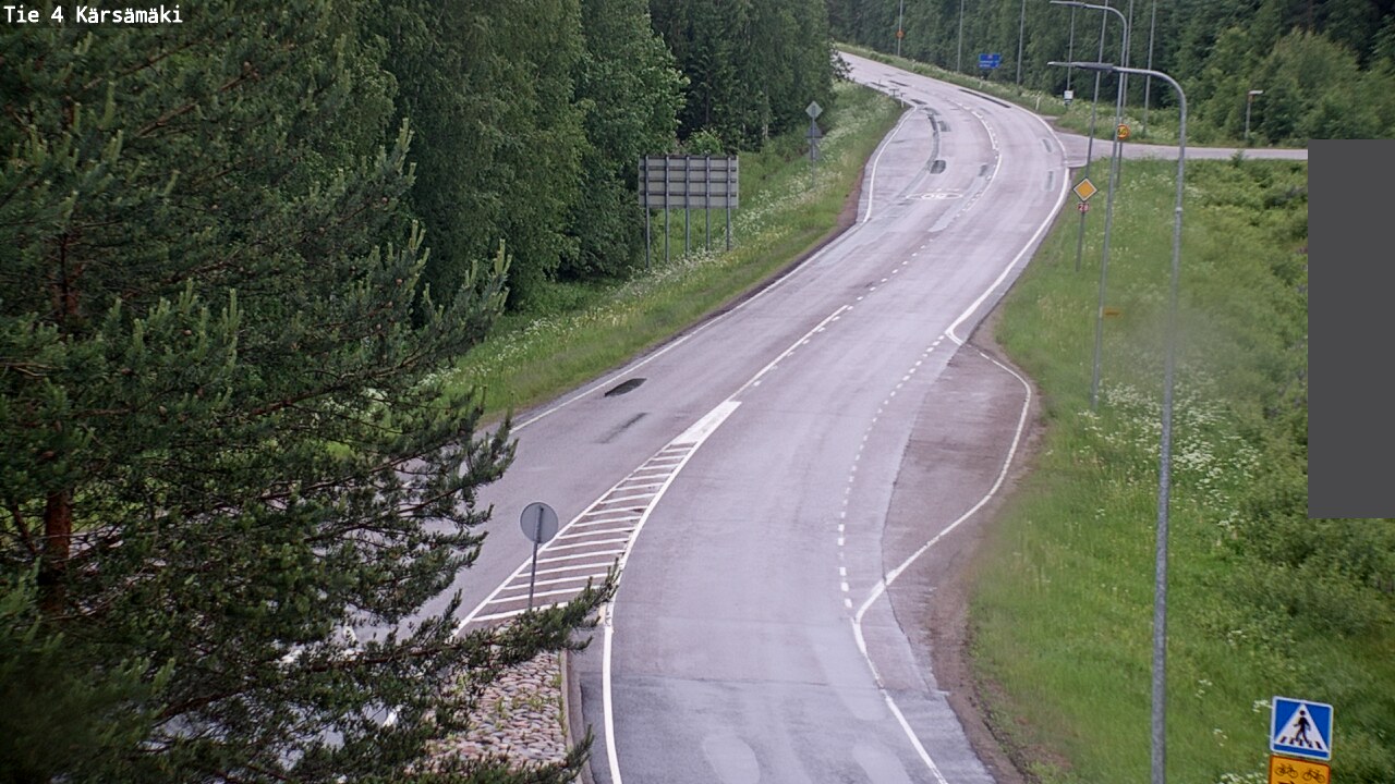 Weather Camera Image Väg 4 Kärsämäki, Kärsämäki, Pohjois-Pohjanmaa