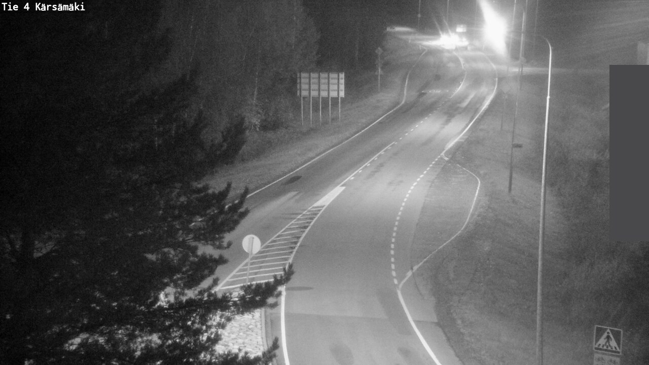 Weather Camera Image Väg 4 Kärsämäki, Kärsämäki, Pohjois-Pohjanmaa