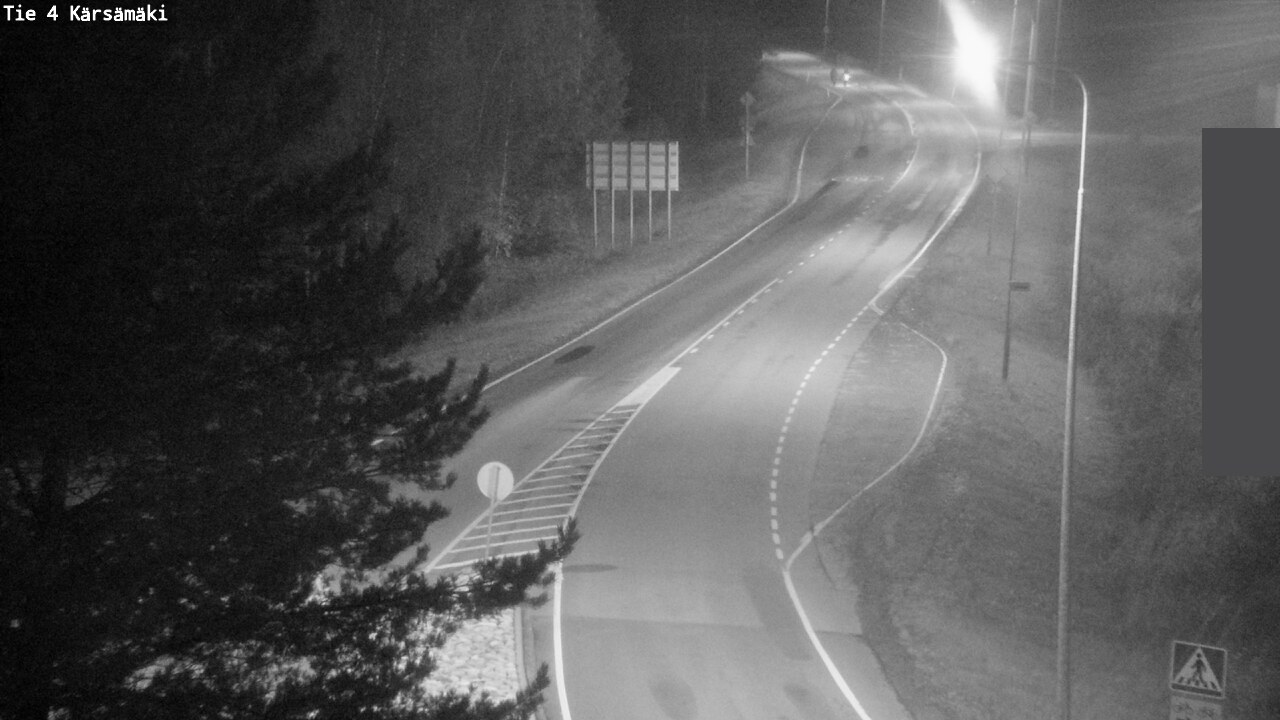 Weather Camera Image Väg 4 Kärsämäki, Kärsämäki, Pohjois-Pohjanmaa