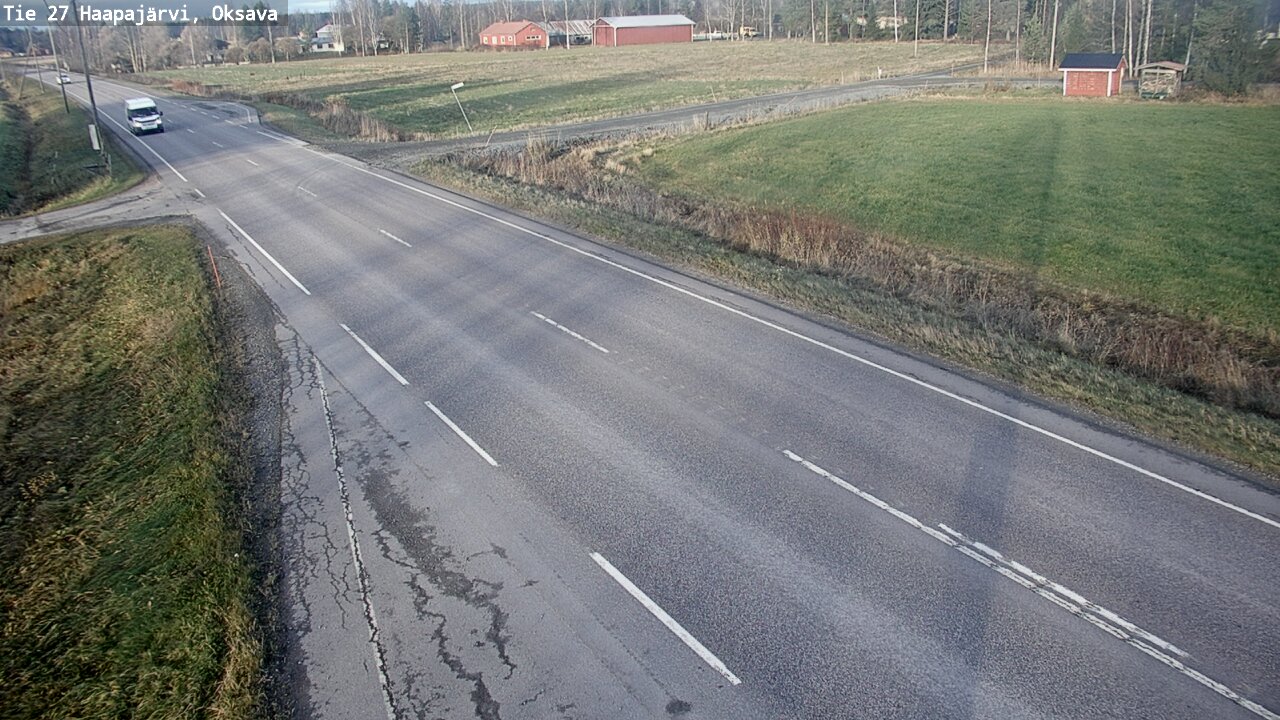 Kelikamerat Kuva Tie 27 Haapajärvi, Oksava, Haapajärvi, Pohjois-Pohjanmaa
