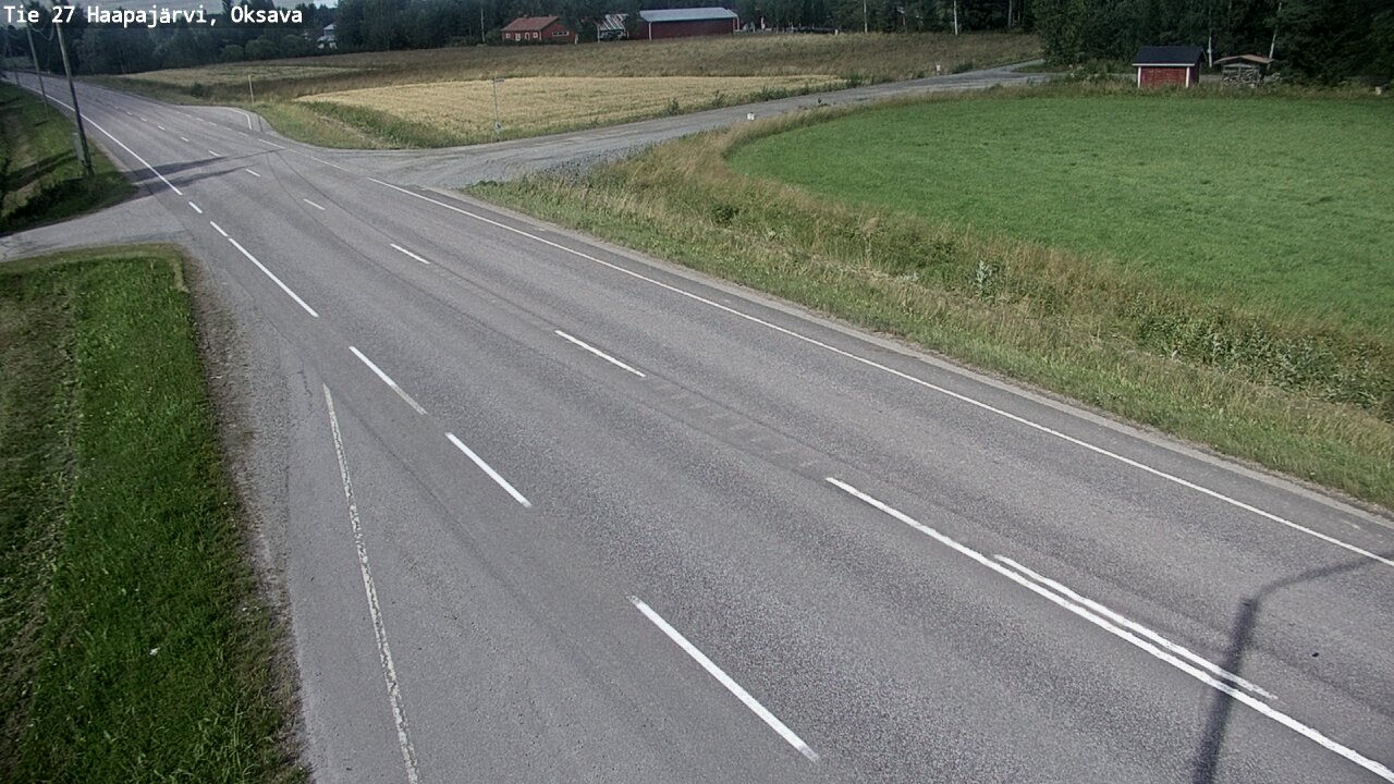 Kelikamerat Kuva Tie 27 Haapajärvi, Oksava, Haapajärvi, Pohjois-Pohjanmaa